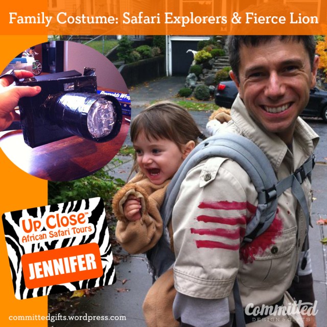 Toddler lion costume