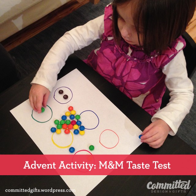M&M taste test