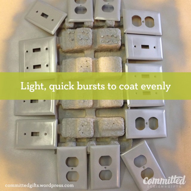 Priming switchplates.